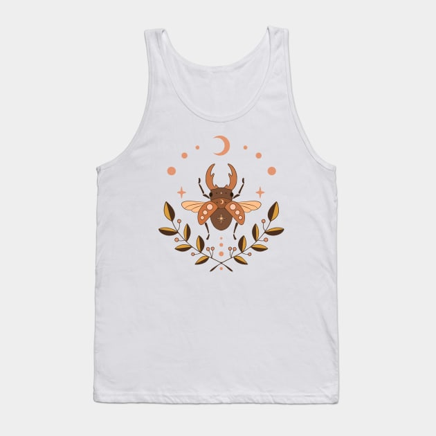 Celestial beetle Tank Top by Vaigerika